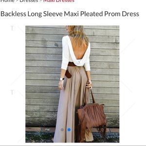 Maxi dress